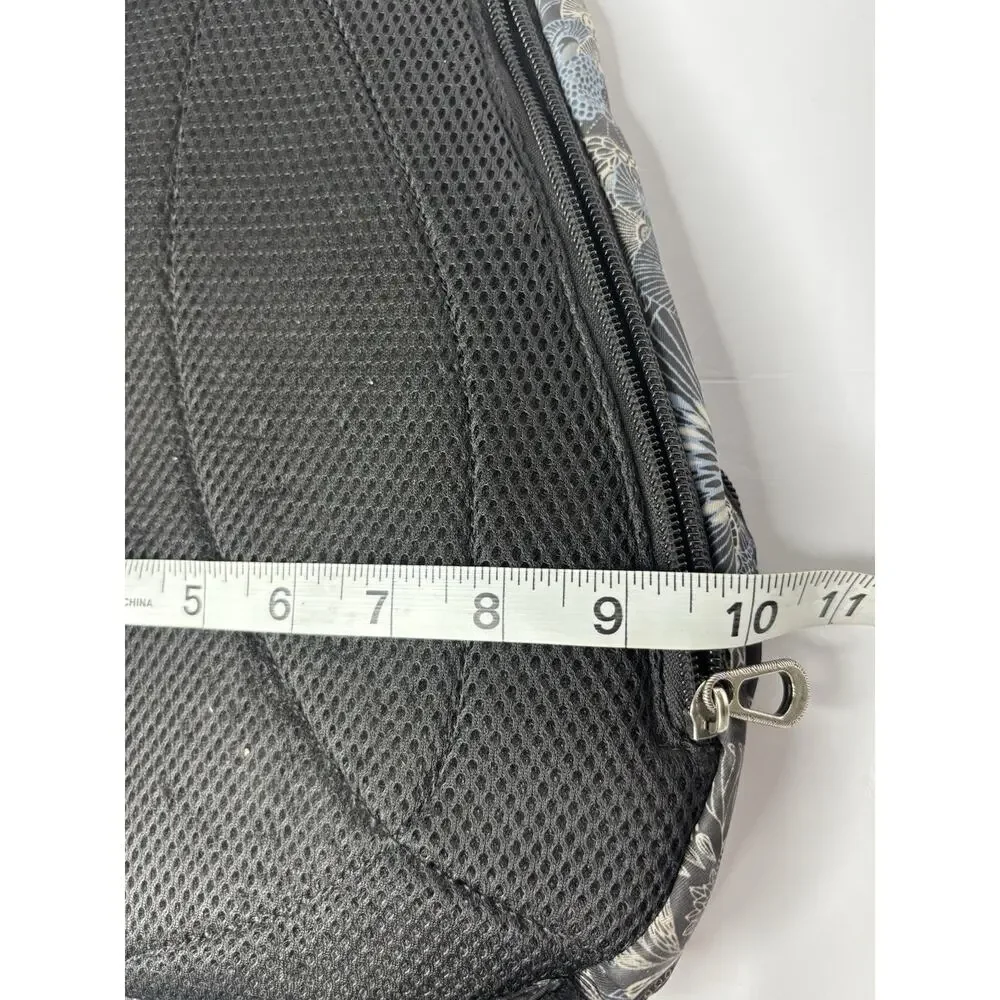 Sakroots 'On The Go' Sling Backpack Crossbody Midnight Seascape Sea Turtle - Picture 15 of 15